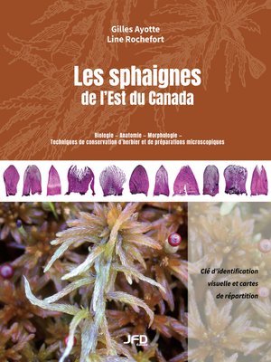 cover image of Les sphaignes de l'Est du Canada